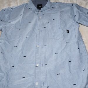 Youth Boys Vans Button down shirt size XL